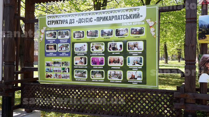 Дитячий санаторій "Прикарпатський" Івано-Франківська область